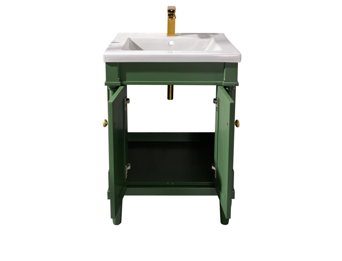 Legion Furniture 24" Pewter Green Sink Vanity - WLF9224-VG