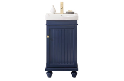 Legion Furniture 18" Blue Sink Vanity - WLF9318-B