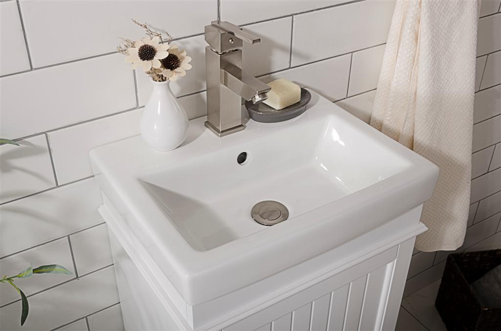 Legion Furniture 18" White Sink Vanity - WLF9318-W