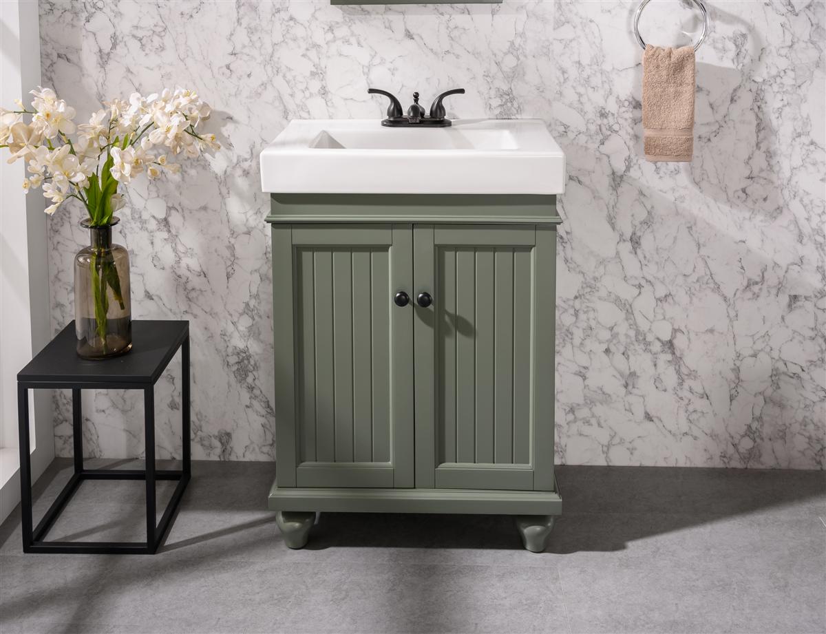 Legion Furniture 24" Pewter Green Sink Vanity - WLF9324-PG