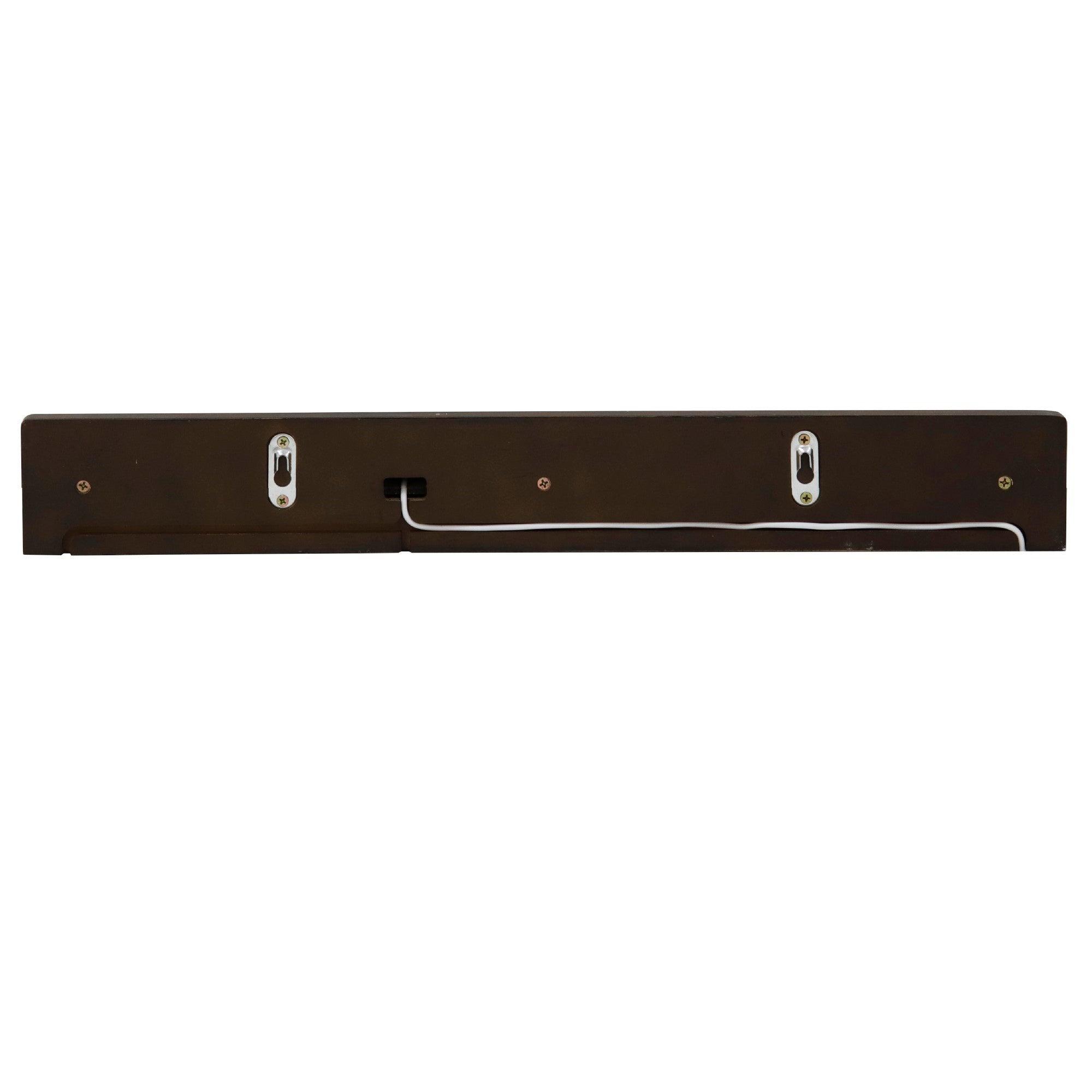 Wireless Charging Shelf and Frameless Mirror Set, size 24", 30", or 35"