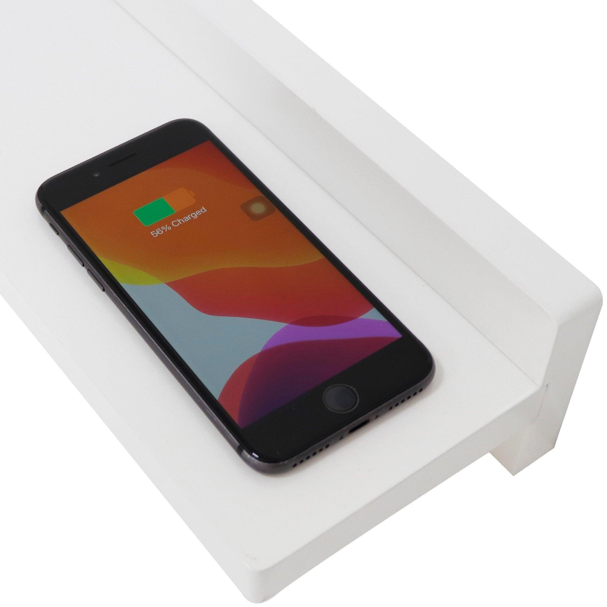 Wireless Charging Shelf and Frameless Mirror Set, size 24", 30", or 35"