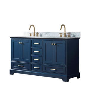 Legion Furniture 60" Solid Wood Sink Vanity Without Faucet - WS3360-B