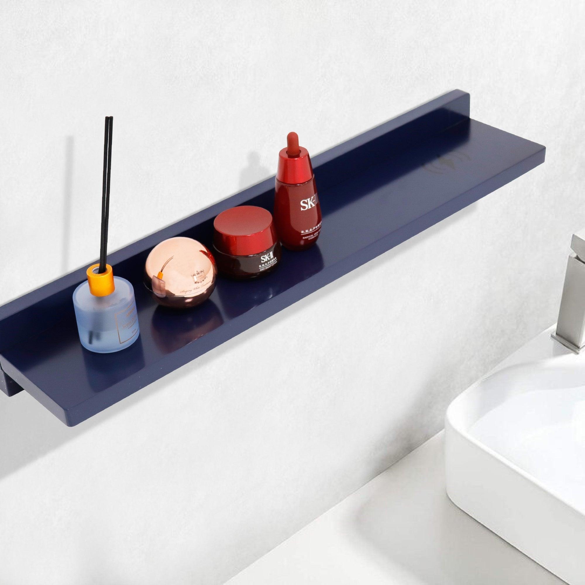 Wireless Charging Shelf and Frameless Mirror Set, size 24", 30", or 35"