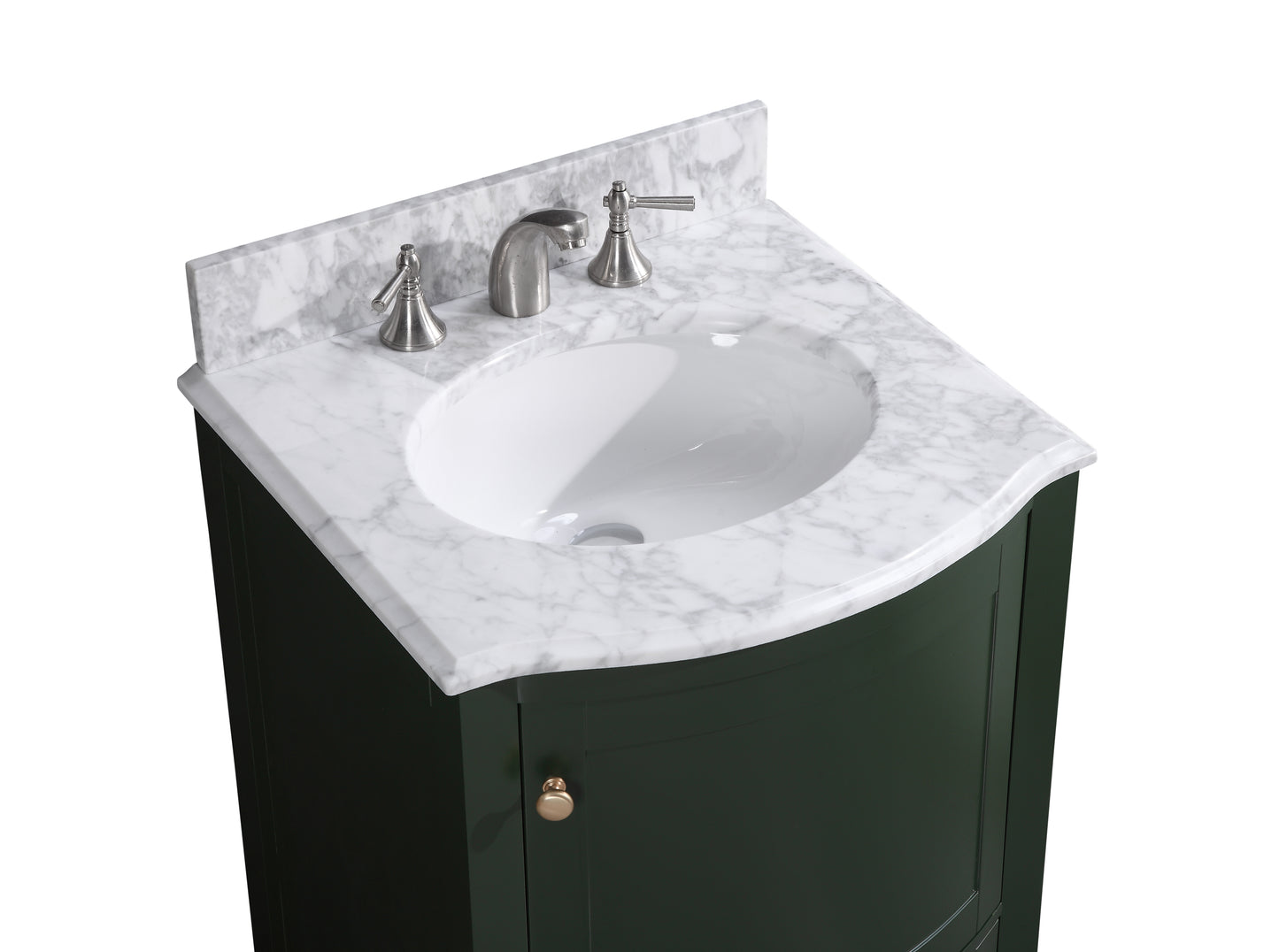 Legion Furniture 24" Vogue Green Bathroom Vanity - Pvc - WT9309-24-VG-PVC