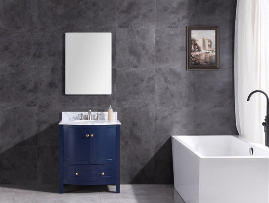 Legion Furniture 30" Blue Bathroom Vanity - Pvc - WT9309-30-B-PVC