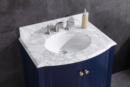 Legion Furniture 30" Blue Bathroom Vanity - Pvc - WT9309-30-B-PVC