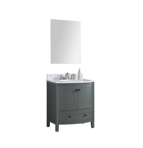 Legion Furniture 30" Pewter Green Bathroom Vanity - Pvc - WT9309-30-PG-PVC