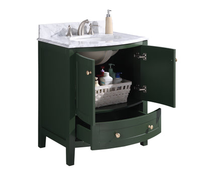 Legion Furniture 30" Vogue Green Bathroom Vanity - Pvc - WT9309-30-VG-PVC