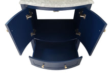 Load image into Gallery viewer, Legion WT9309-36-B-PVC 36&quot; Blue Bathroom Vanity, Open Doors