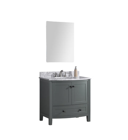 Legion Furniture 36" Pewter Green Bathroom Vanity - Pvc - WT9309-36-PG-PVC