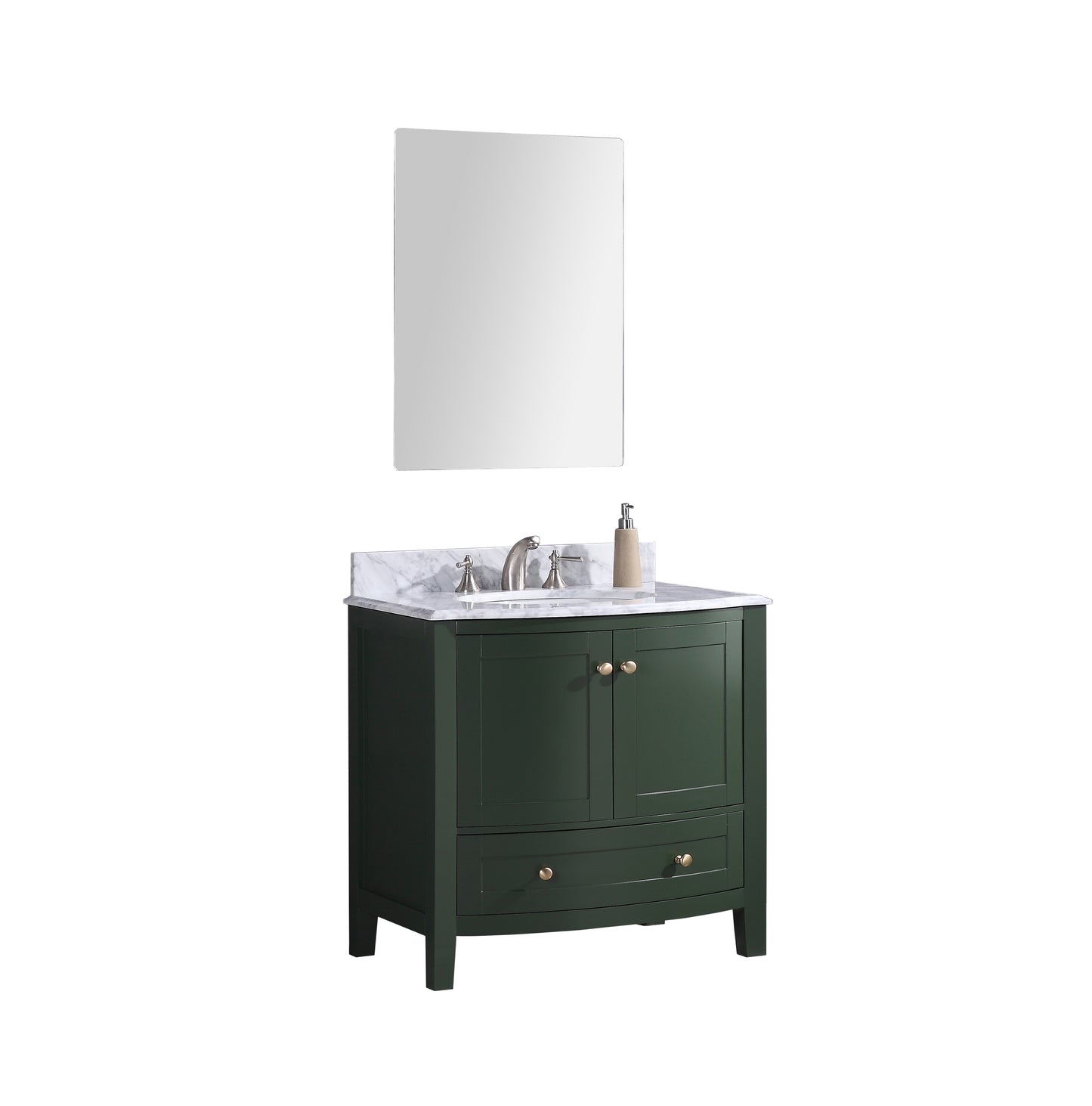 Legion Furniture 36" Vogue Green Bathroom Vanity - Pvc - WT9309-36-VG-PVC