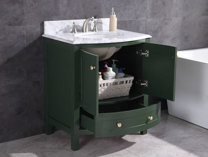 Legion Furniture 36" Vogue Green Bathroom Vanity - Pvc - WT9309-36-VG-PVC