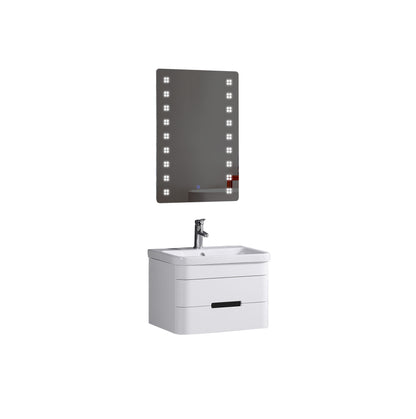 Legion Furniture 24" Bathroom Vanity with Led Mirror- Pvc - WT9328-24-PVC