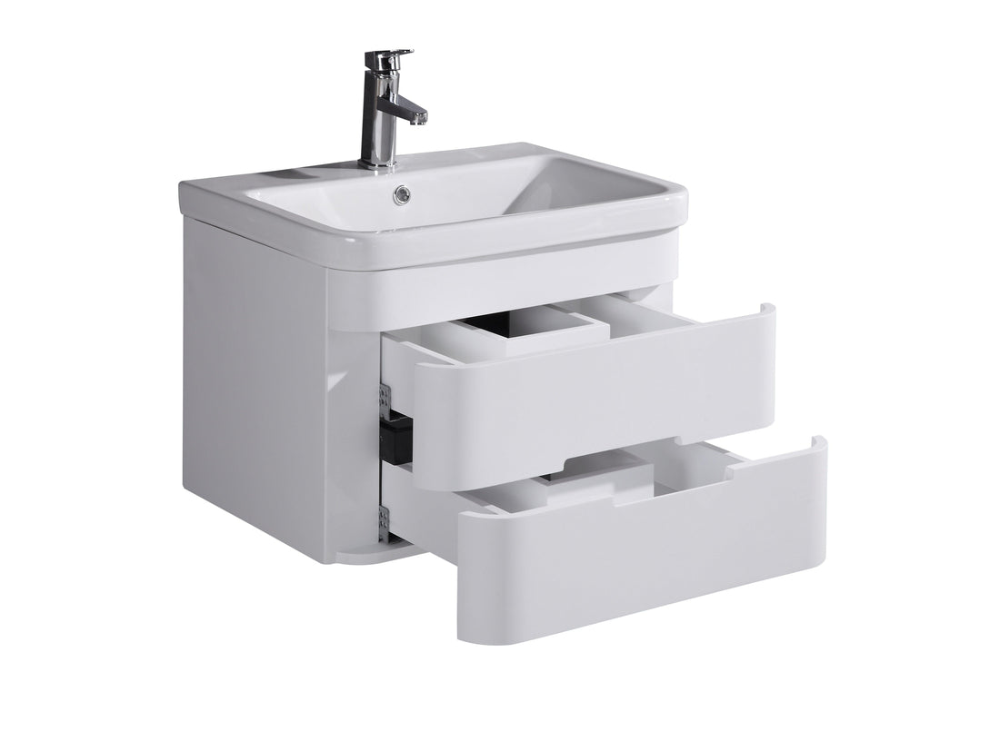 Legion Furniture 24" Bathroom Vanity with Led Mirror- Pvc - WT9328-24-PVC