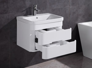 Legion Furniture 24" Bathroom Vanity with Led Mirror- Pvc - WT9328-24-PVC