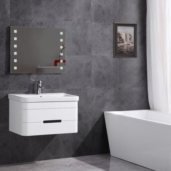 Legion Furniture 32" Bathroom Vanity with Led Mirror- Pvc - WT9328-32-PVC