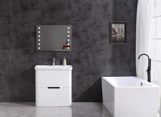 Legion Furniture 32" Bathroom Vanity with Led Mirror- Pvc - WT9329-32-PVC