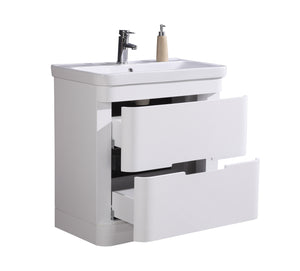 Legion Furniture 32" Bathroom Vanity with Led Mirror- Pvc - WT9329-32-PVC