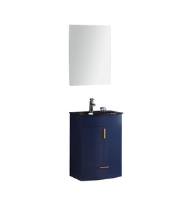 Legion Furniture 24" Blue Bathroom Vanity - Pvc - WTM8130-24-B-PVC