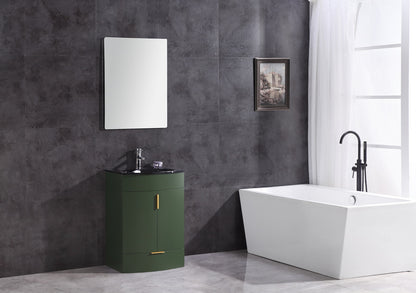 Legion Furniture 24" Vogue Green Bathroom Vanity - Pvc - WTM8130-24-VG-PVC