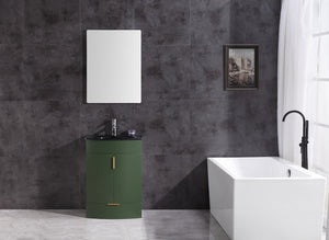 Legion Furniture 24" Vogue Green Bathroom Vanity - Pvc - WTM8130-24-VG-PVC