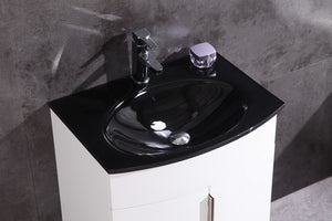 Legion Furniture 24" White Bathroom Vanity - Pvc - WTM8130-24-W-PVC