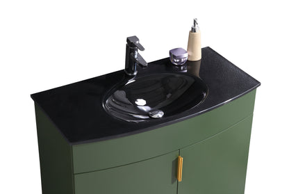 Legion Furniture 36" Vogue Green Bathroom Vanity - Pvc - WTM8130-36-VG-PVC