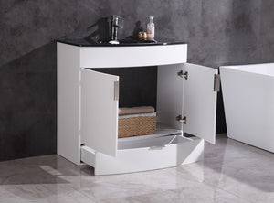Legion Furniture 36" White Bathroom Vanity - Pvc - WTM8130-36-W-PVC