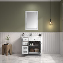 Load image into Gallery viewer, Legion Furniture 36&quot; White Finish Sink Vanity Cabinet with Carrara White Top - WV2236-W