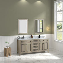 Load image into Gallery viewer, Legion Furniture 72&quot; Light Oak Finish Sink Vanity Cabinet with Carrara White Top - WV2272-O