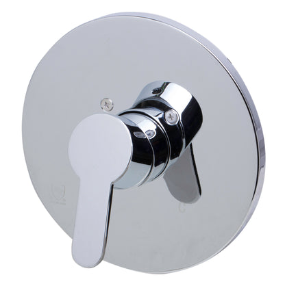 ALFI brand AB3001-PC Polished Chrome Shower Valve Mixer with Rounded Lever Handle