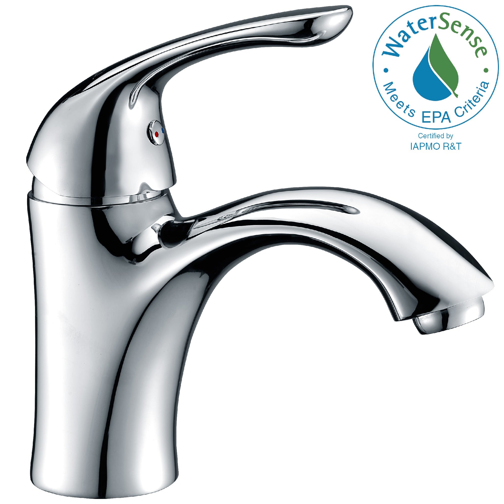 Clavier Series Single Hole Single-Handle Mid-Arc Bathroom Faucet