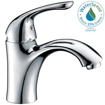 Clavier Series Single Hole Single-Handle Mid-Arc Bathroom Faucet