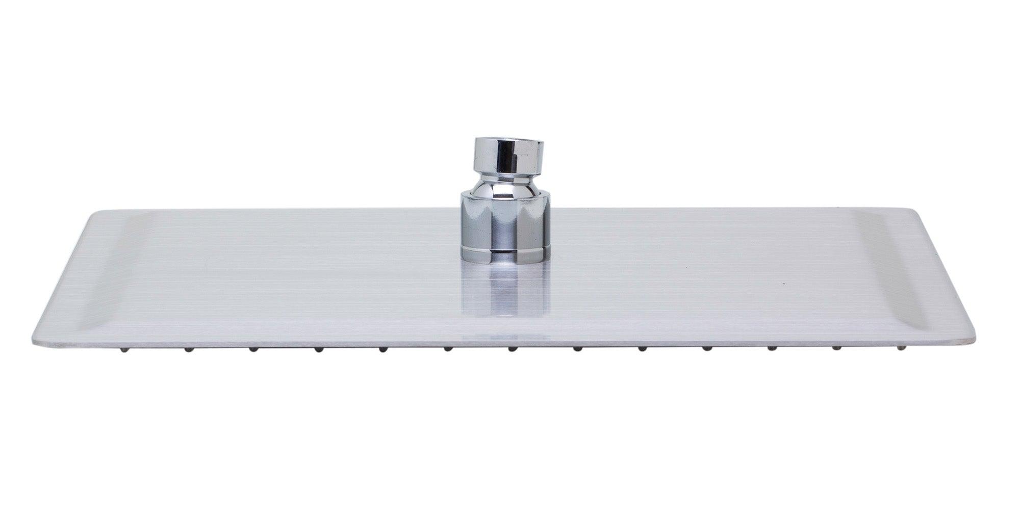 ALFI brand RAIN12S-BSS Solid Brushed Stainless Steel 12" Square Ultra Thin Rain Shower Head