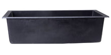 Load image into Gallery viewer, ALFI brand AB3020UM-BLA Black 30&quot; Undermount Single Bowl Granite Composite Kitchen Sink