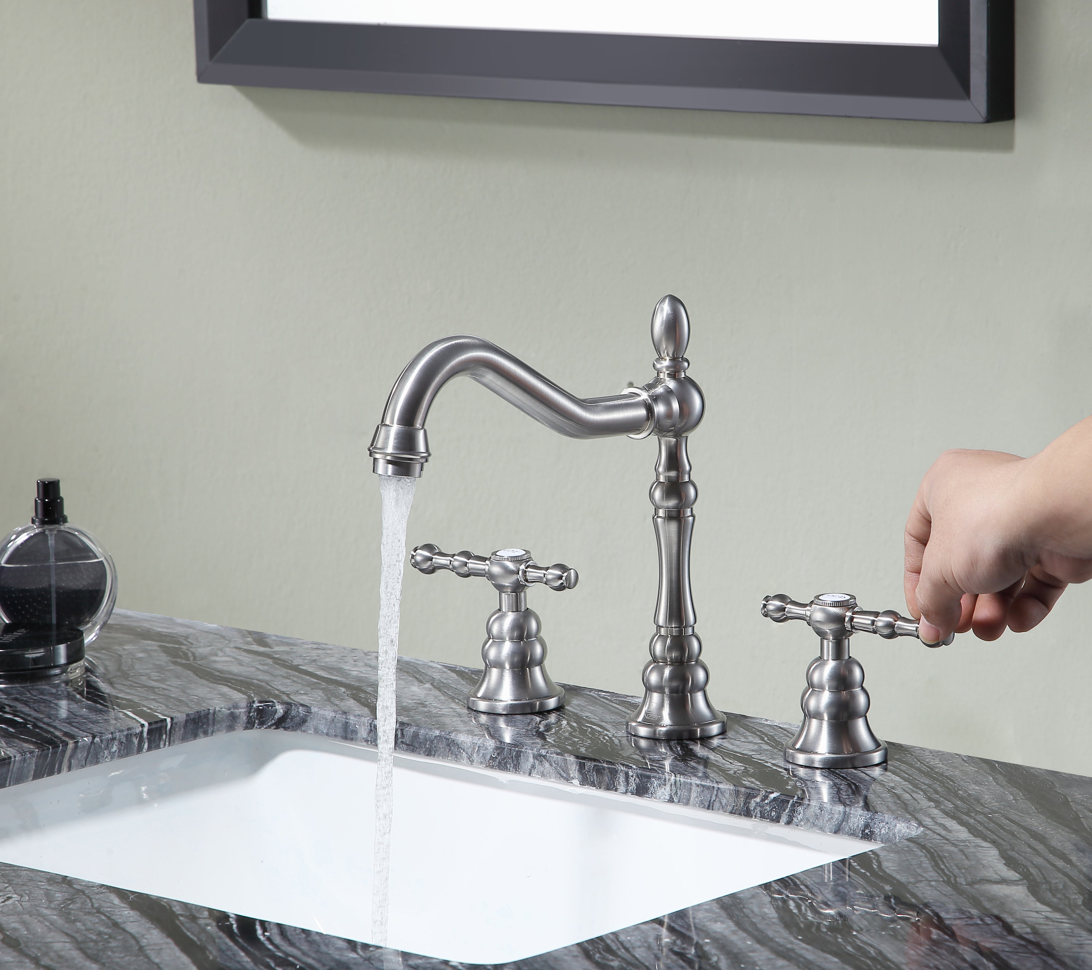 Highland 8 in. Widespread 2-Handle Bathroom Faucet