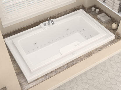 Atlantis Whirlpools Infinity 46 x 78 Endless Flow Air & Whirlpool Jetted Bathtub