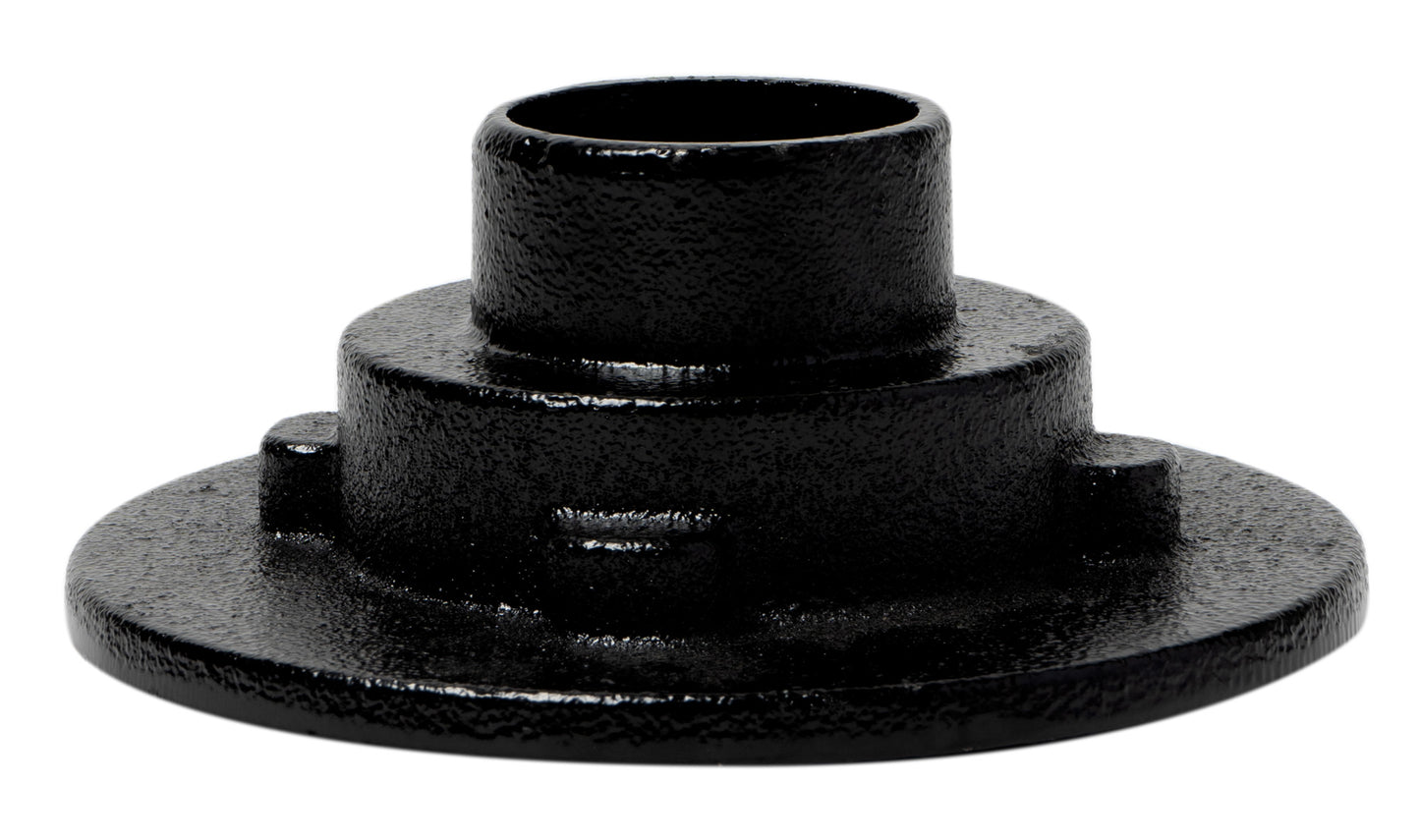 ALFI brand ABDB55CI Cast Iron Shower Drain Base with Rubber Fitting