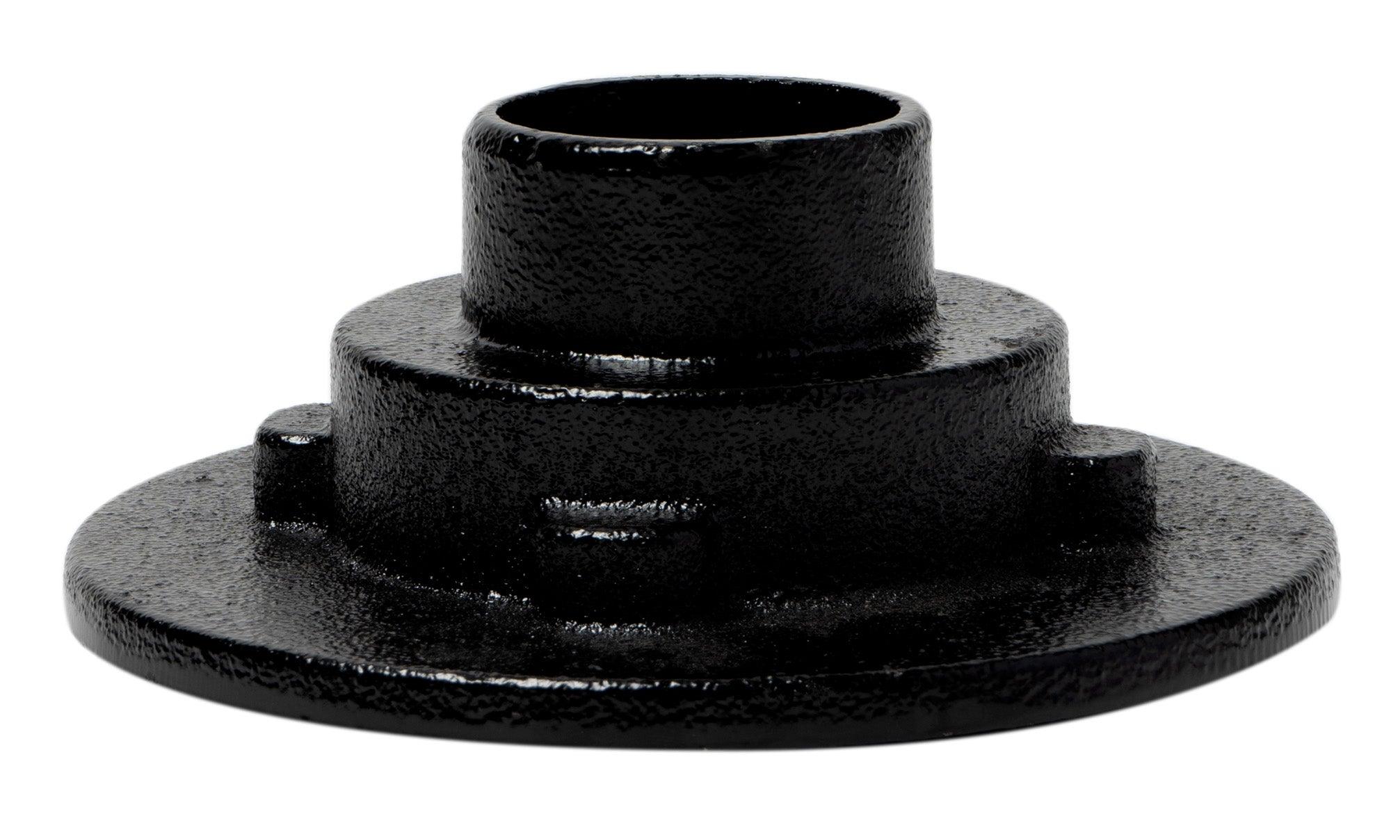 ALFI brand ABDB55CI Cast Iron Shower Drain Base with Rubber Fitting