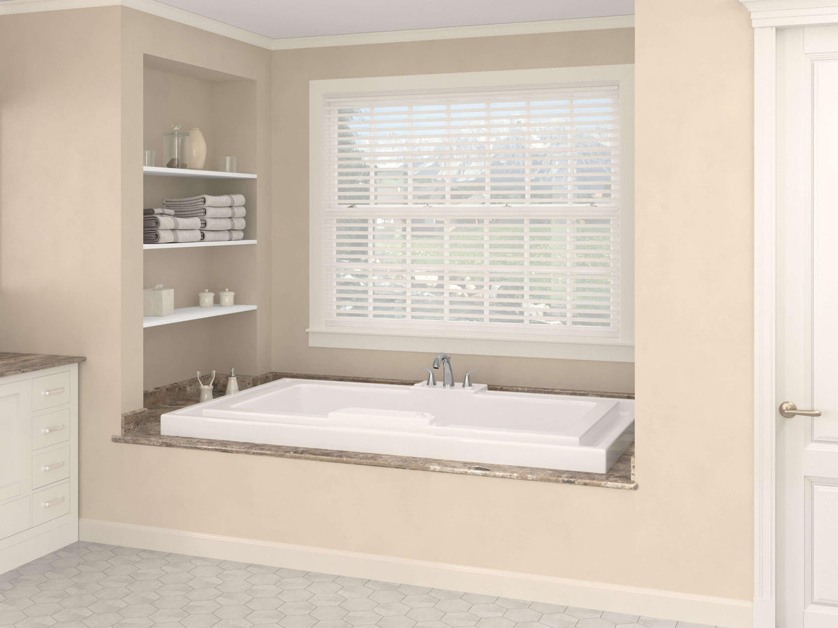 Atlantis Whirlpools Infinity 46 x 78 Endless Flow Whirlpool Jetted Bathtub