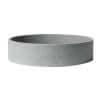 ALFI brand ABCO17R 17" Round Solid Concrete Above Mount Bathroom Sink