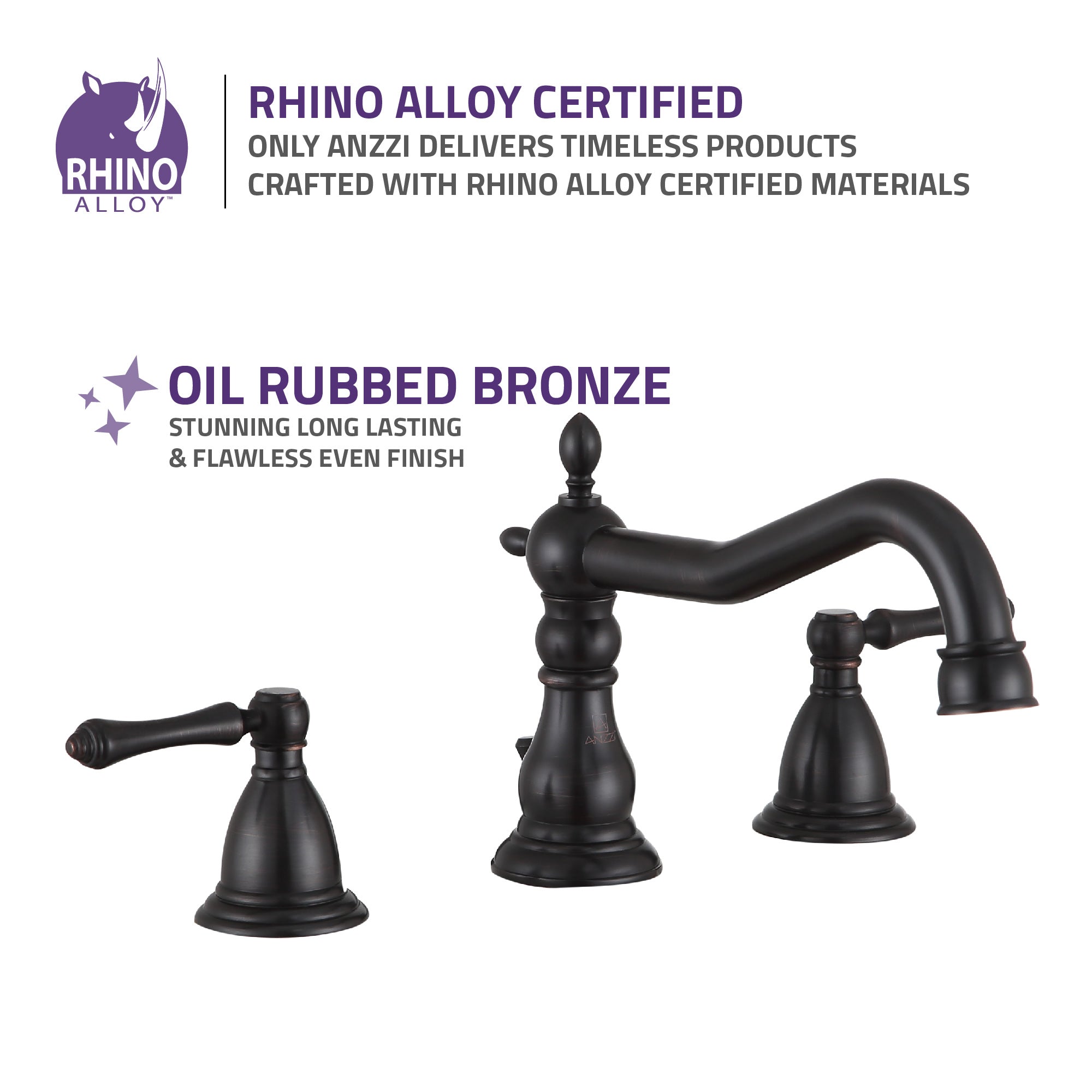Highland 8 in. Widespread 2-Handle Bathroom Faucet in Oil Rubbed Bronze