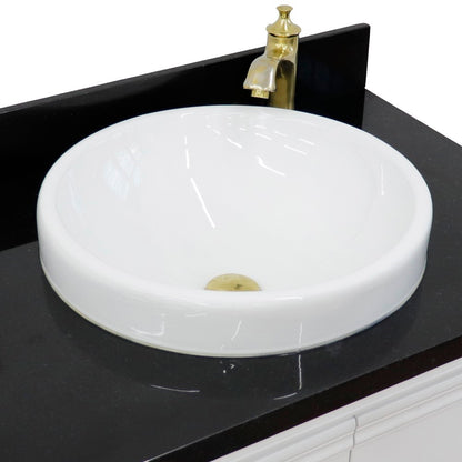 Bellaterra White 31" Wood Single Vanity w/ Counter Top and Sink 400800-31-WH