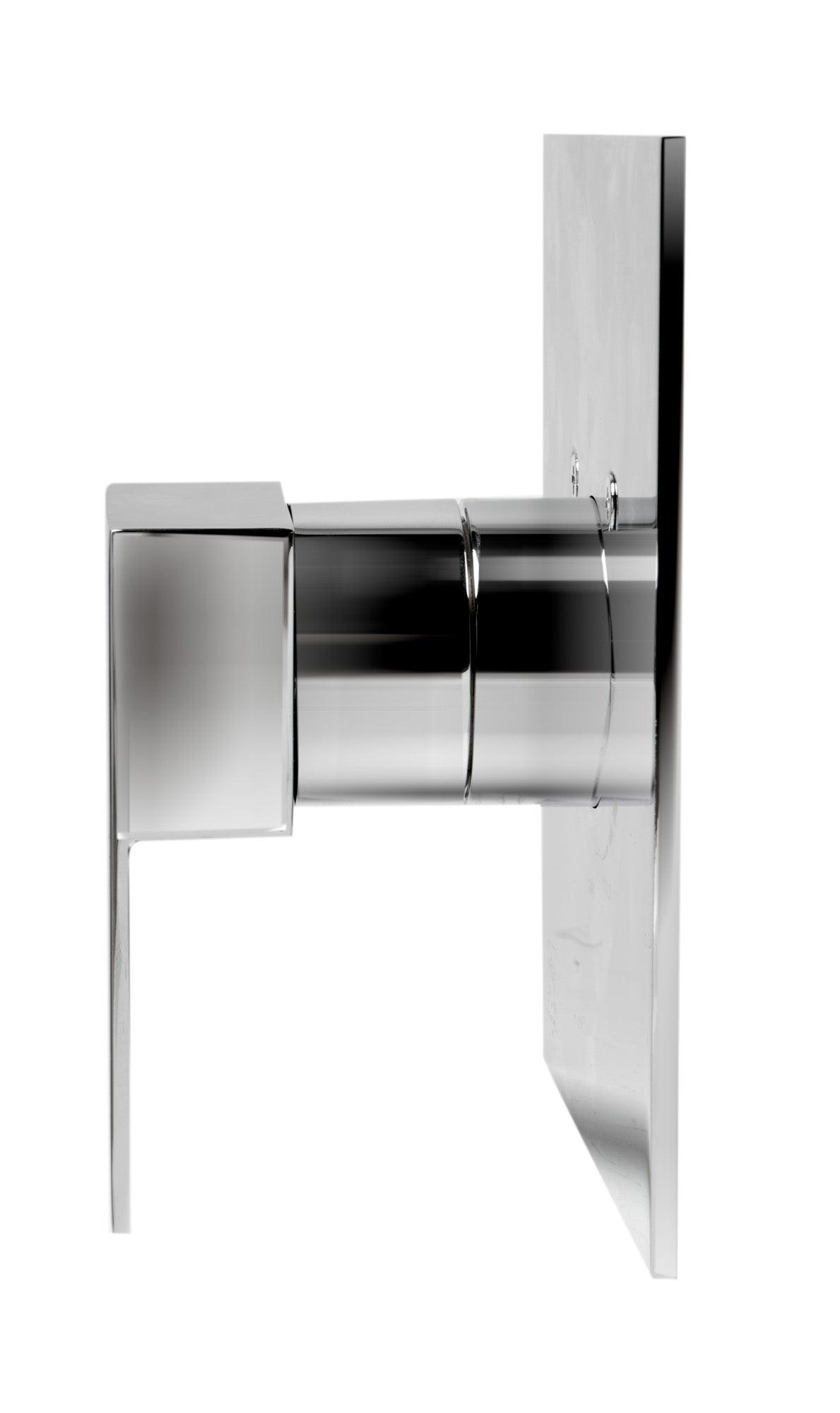 ALFI brand AB6701-PC Polished Chrome Modern Square Pressure Balanced Shower Mixer