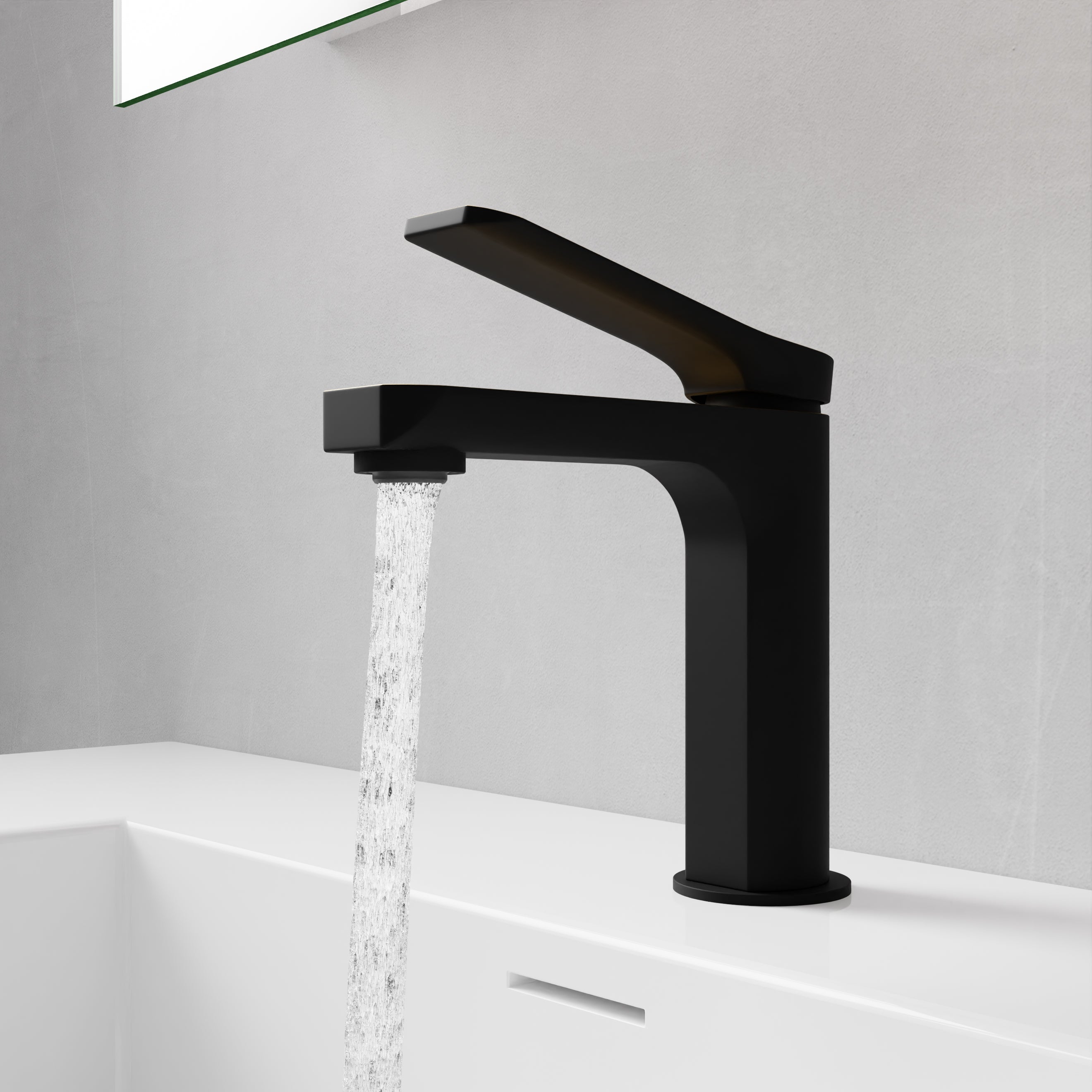 ANZZI Single Handle Single Hole Bathroom Faucet With Pop-up Drain