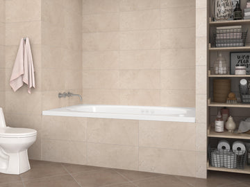 Polaris 36 x 72 Air & Whirlpool Jetted Bathtub – Acrylic, Drop-In Design, Dual Therapy