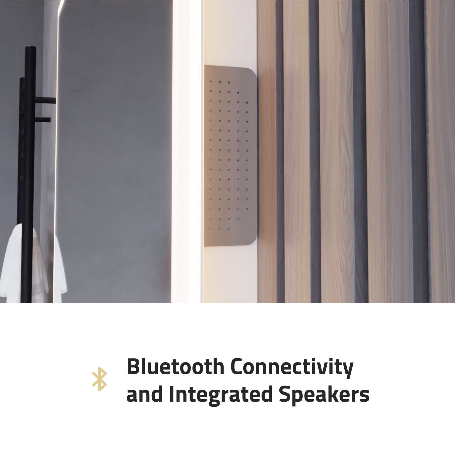 ANZZI 24-in. x 31-in. LED Front/Back Light Magnifying Bathroom Mirror w/Defogger