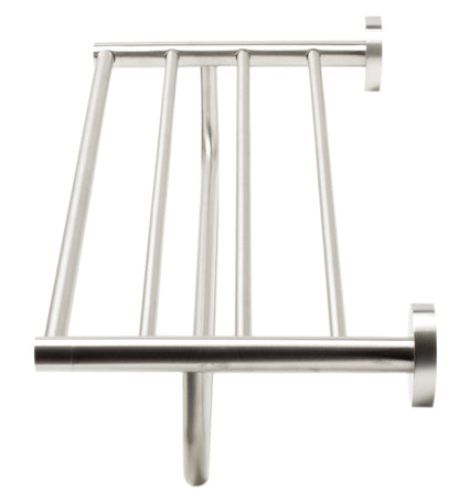 ALFI brand AB9538-BN Brushed Nickel 26 inch Towel Bar & Shelf Bathroom Accessory