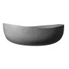 ALFI brand ABCO63TUB 63" Solid Concrete Oval Bathtub